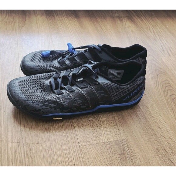 Merrell Men's Trail Glove 5 Barefoot Athletic Shoes Turbulence Size 8 J81221 - Picture 1 of 9
